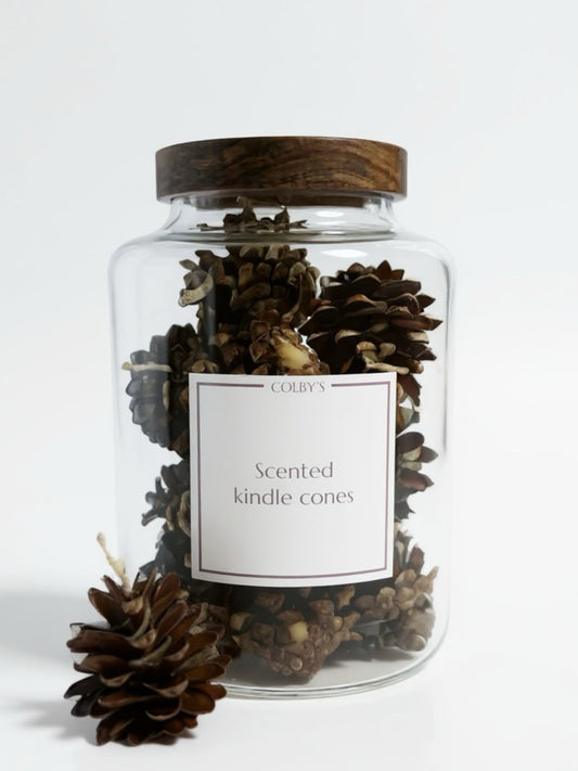 Scented Kindle Cones